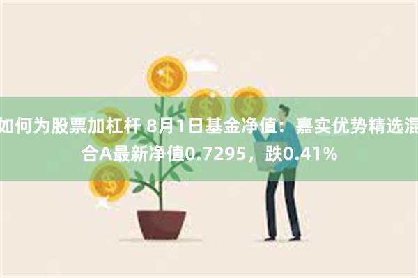 如何为股票加杠杆 8月1日基金净值:嘉实优势精选混合A最新净值0.7295,跌0.41%