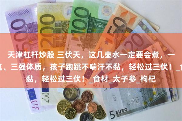 天津杠杆炒股 三伏天，这几壶水一定要会煮，一止大汗、二补元气、三强体质，孩子跑跳不喘汗不黏，轻松过三伏！_食材_太子参_枸杞
